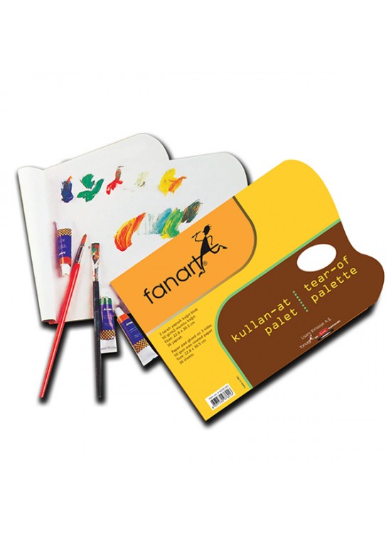 Fanart Academy Kullan-At Kağıt Palet 22,8x30.5 Cm F-9250.501