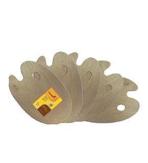 Fanart Academy Mdf Oval Palet 30x40 Cm