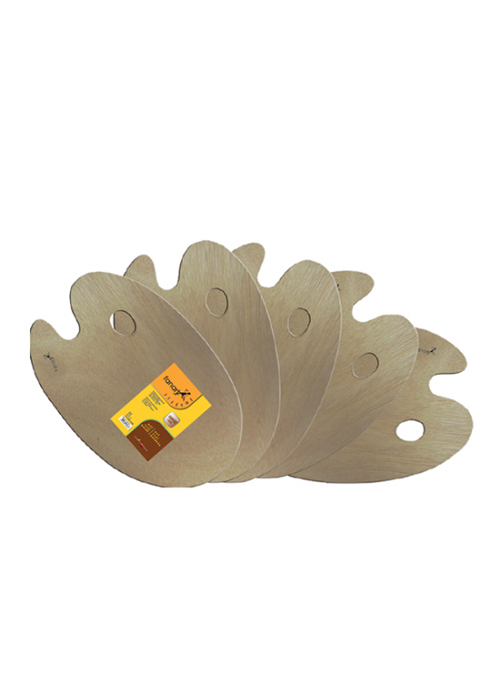 Fanart Academy Mdf Oval Palet 30x40 Cm