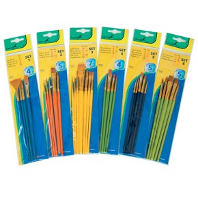 Fanart Academy Seri 500 Sentetik Fırça Set12-6Set