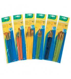 Fanart Academy Seri 500 Sentetik Fırça Set12-6Set