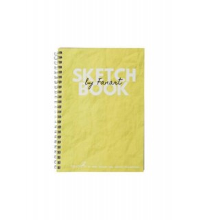 Fanart Academy Sketch Book 120 GR Spiralli 50 YP A6 Sarı 8674