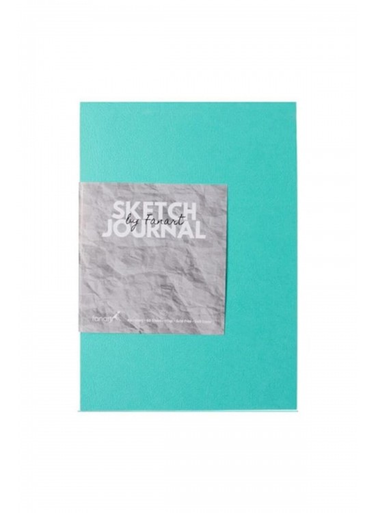 Fanart Academy Sketch Journal 110 GR 60 YP A4 Turkuaz 8662
