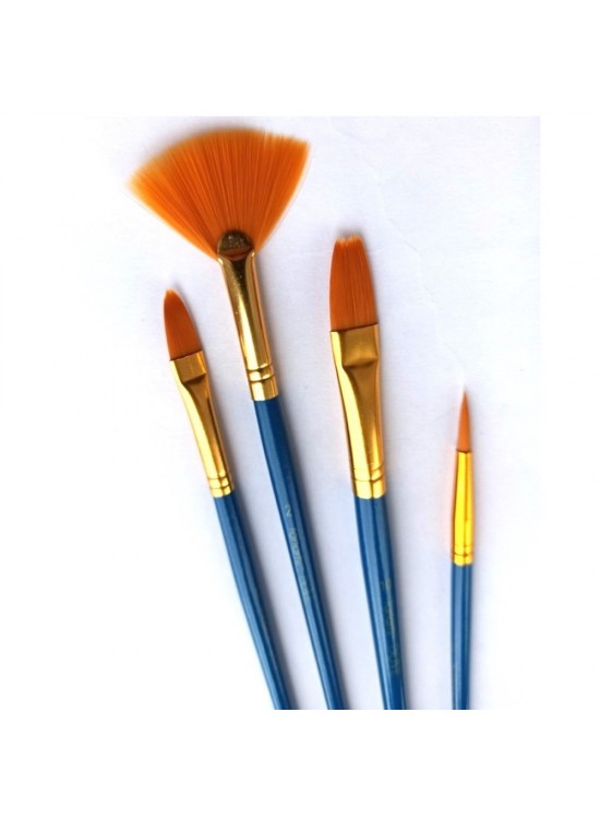 Fanart Fırça Seti Academy Seri 500 No:1 4 LÜ F-7500.S1