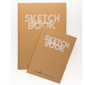 Fanart Sketch Book Academy Kraft Sert Kapak A4 96 YP F-8691 (1 Adet)