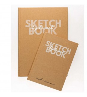Fanart Sketch Book Academy Kraft Sert Kapak A4 96 YP F-8691 (1 Adet)