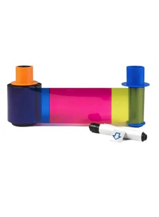 Fargo 045630 DTC1500 YMCk Renkli Ribbon 700 Renkli Baskı