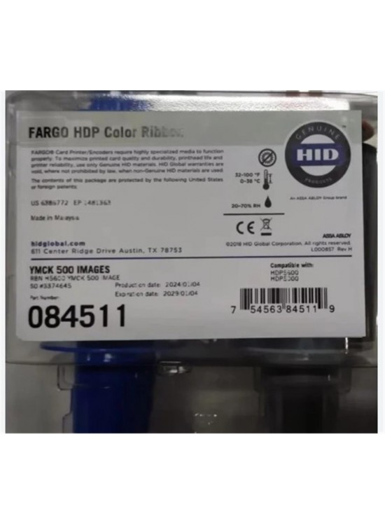 Fargo 084511 Ymck Renk Şerit Hdp5000 Yazıcı