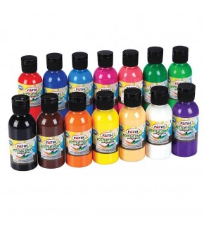 Fatih Akrilik Boya 100 ML Violet 6 Lı