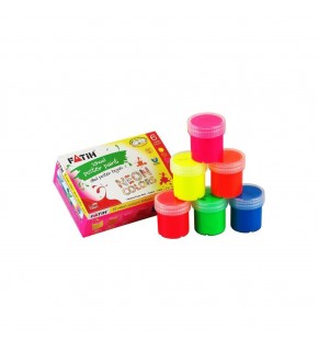 Fatih Guaj Boya Neon 6 Renk 25 ML 50430