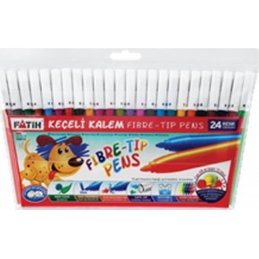 Fatih Keçeli Boya Kalemi 24 Renk 34050