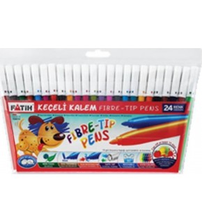 Fatih Keçeli Boya Kalemi 24 Renk 34050