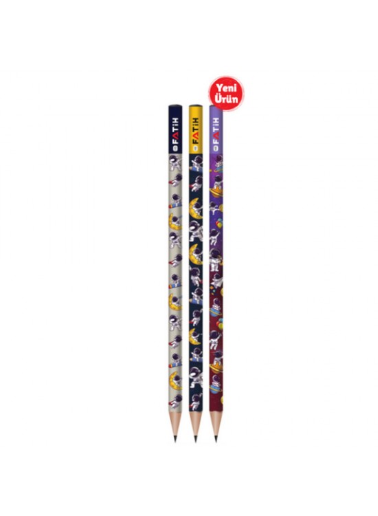 Fatih Kurşun Kalem Astronot Silgili 17910 (1 Adet)