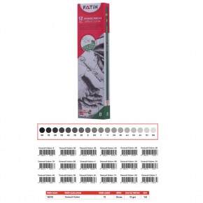 Fatih Kurşun Kalem Dereceli HB (1 Adet)