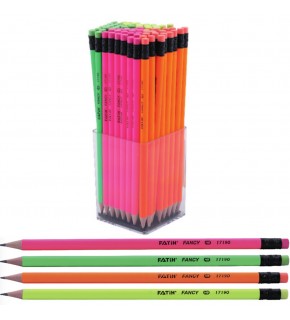 Fatih Kurşun Kalem Fancy Yuvarlak Silgili 17190 (1 Adet)