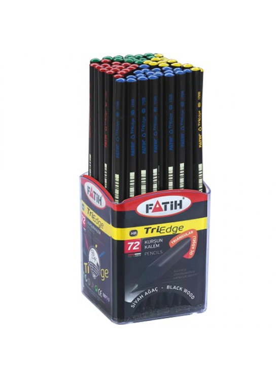 Fatih Kurşun Kalem Siyah Lata Triedge 17500 (1 Adet)