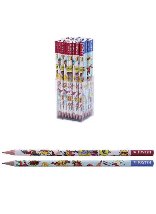 Fatih Kurşun Kalem Süper Kahramanlar 17730 (1 Adet)