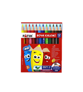 Fatih Kuru Boya Yarım Boy 12 Lİ 33012