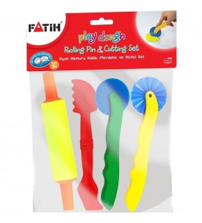 Fatih Oyun Hamur Merdane Ve Kesici Seti 50730