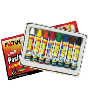 Fatih Pastel Boya 8 Renk King Size