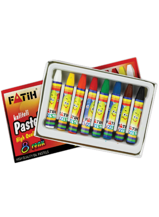Fatih Pastel Boya 8 Renk King Size Fatih Pastel Boya 8 Renk King Size