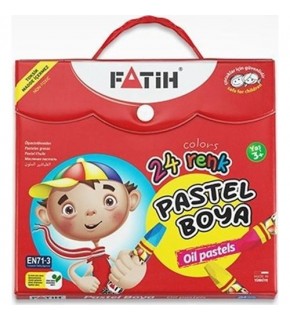 Fatih Pastel Boya Çantalı 24 Renk 50370