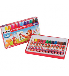 Fatih Pastel Boya Karton Kutu 12 Renk 34012