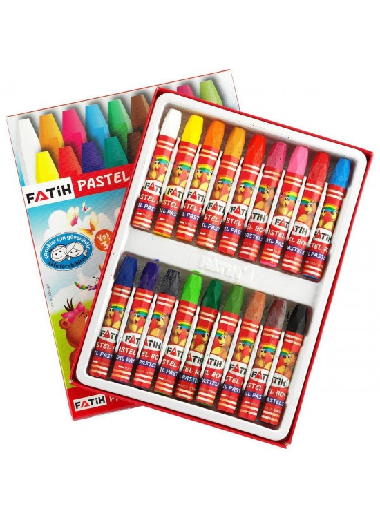 Fatih Pastel Boya Karton Kutu 18 Renk 50330
