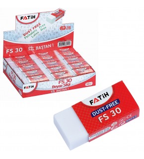 Fatih Silgi Beyaz FS-30 (1 Adet)