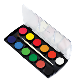 Fatih Sulu Boya Büyük Boy 12 Renk 33 ML K-12