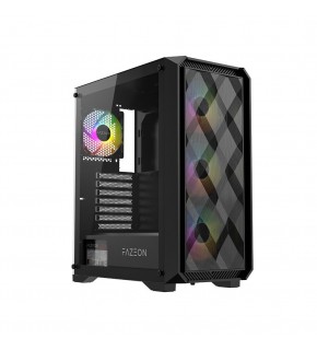 FAZEON F4 650W 80PLUS BRONZE Mesh 4x120mm ARGB Fanlı ATX Bilgisayar Kasası