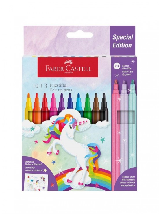 Fc Unicorn Felt-tip Pen, 10+3 Fc Unicorn Felt-tip Pen, 10+3