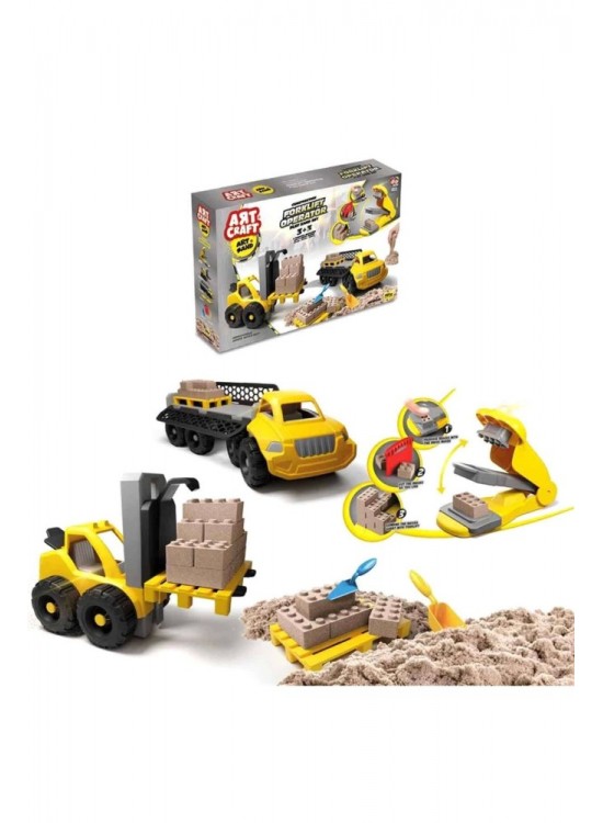 Fen Toys Artsand Forklift Operatör Kum Set 750Gr