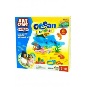 Fen Toys Okyanus Hayvanlar Seti Oyun Hamuru 150Gr