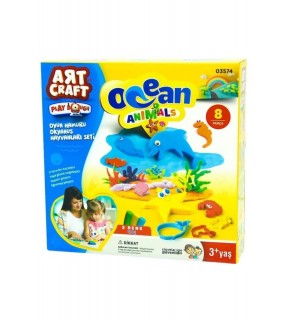 Fen Toys Okyanus Hayvanlar Seti Oyun Hamuru 150Gr