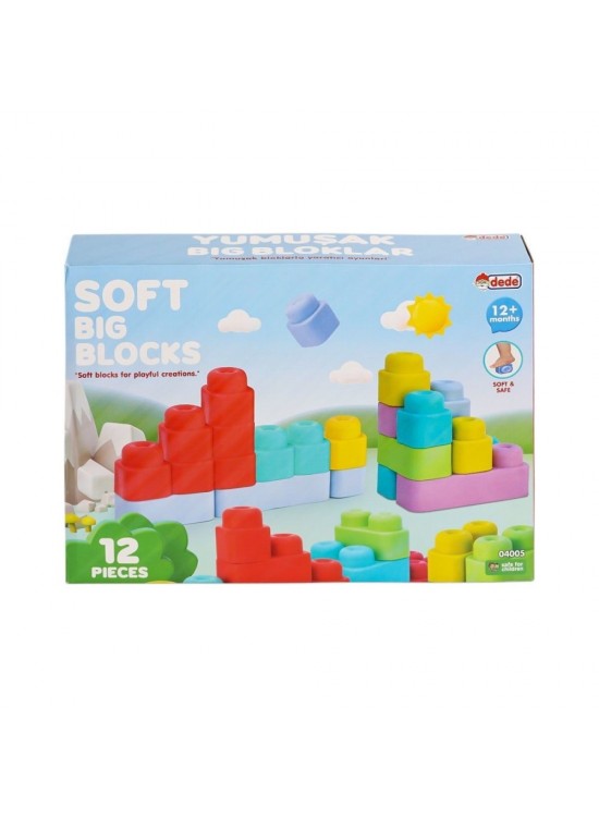 Fen Toys Yumuşak Big Bloklar 12 Parça