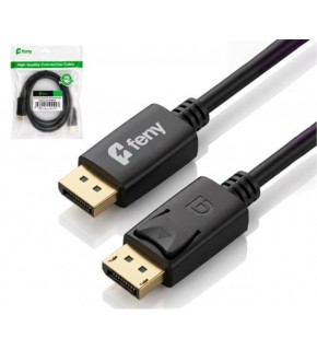 Feny FN-DS4K03 Displayport V1.2 M-M 4K@60Hz 2K@165Hz Altın Kaplama 3m Kablo