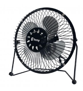 Feny FN-F87 Metal 360 Derece Dönebilen 6" Mini Masaüstü Fan