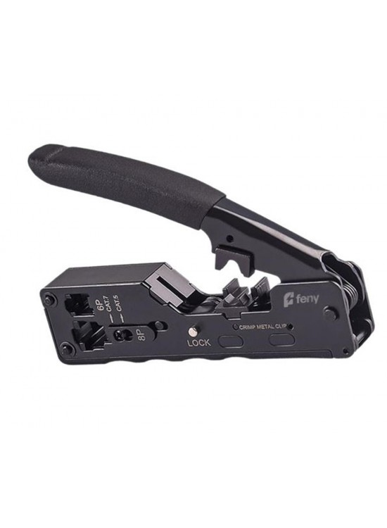 Feny FN-PEN12  RJ11-RJ12-RJ45-CAT5E-CAT6-CAT7 Network Kablo Sıkma Ve Soyma Pensesi