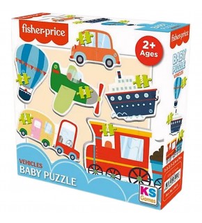 Fisher-Price Baby Puzzle Vehıcles