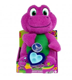 Fisher Price Barney Sensory Plush (barney) Mtl-hyg