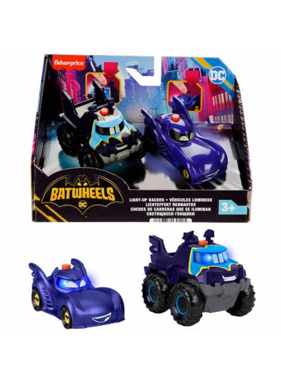Fisher Price Batwheels Işıklı Yarışçılar