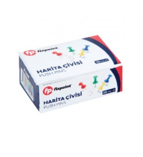 Fixpoint Harita Çivisi Karışık Renk P-2459