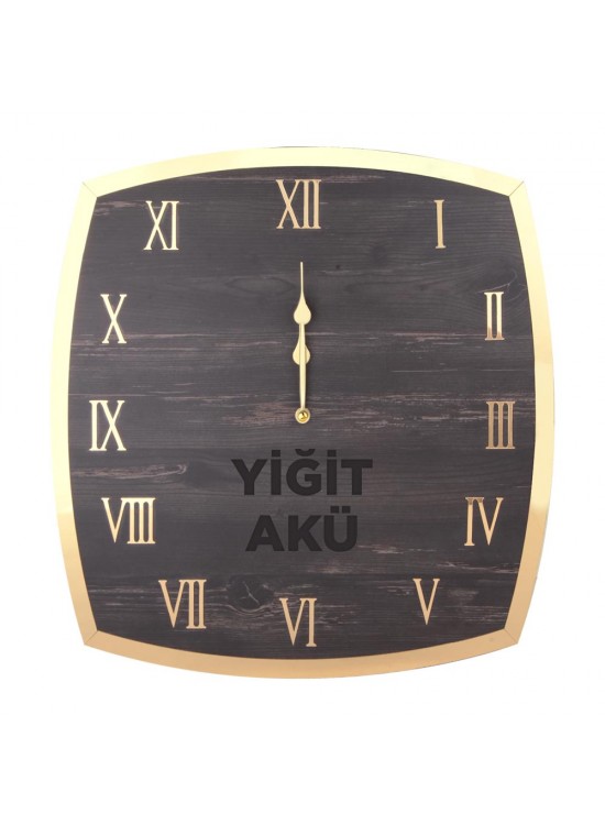 FLORA AHŞAP DUVAR SAATİ (410X410 MM) FLORA AHŞAP DUVAR SAATİ (410X410 MM)