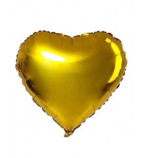 Folyo Balon Kalp Gold 22"