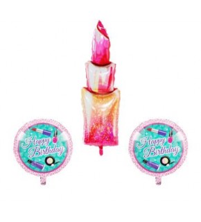 Folyo Balon Ruj Set 3 Lü 47"