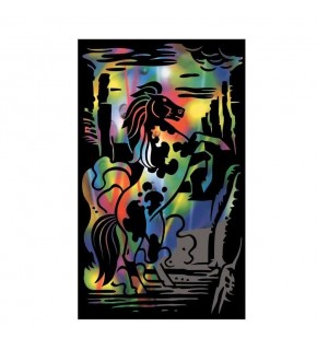 Folyo Kazıma Gökkuşağı Seti