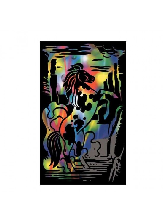 Folyo Kazıma Gökkuşağı Seti