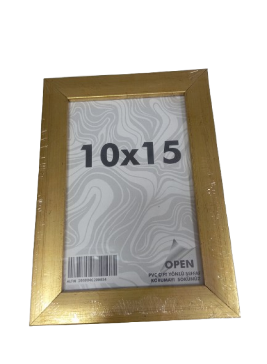 Fotoğraf Çerçevesi 10x15 Altın