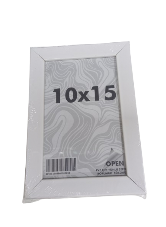 Fotoğraf Çerçevesi 10x15 Beyaz